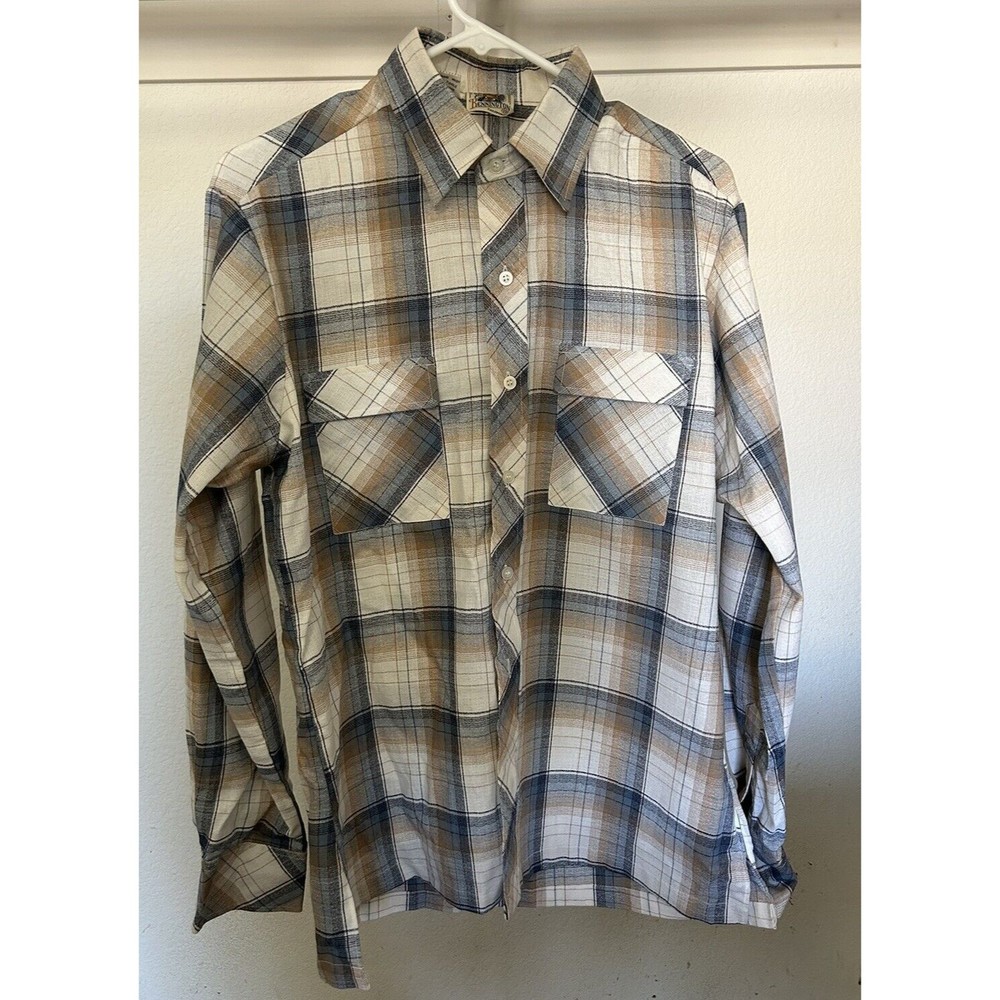 NEW Vintage Bennington California Western shirt double pockets